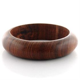 LO751 - Wood Bangle with No Stone