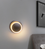 PS1037A(606). Nordic simple round rotating outdoor bedroom courtyard wall lamp