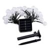 Solar Powered 30 leds String Light Garden Path Yard Decor Lamp Outdoor Waterproof