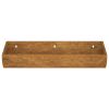 Garden Wall Planter 19.7"x6.3"x3.9" Corten Steel