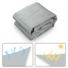 20'x23' Rectangle Sun Shade Sail/ Cload Gray