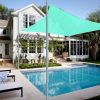 13'x10' Rectangle Sun Shade Sail/ Turquoise