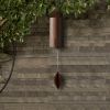 Outdoor Wind Chimes Heroic Windbell Antique Wind Bell, Deep Resonance Serenity Bell, Metal Cylinder Wind Chimes -S Size