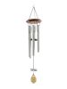 Dragonfly "Amazing Grace" Memorial Silver Large 28 inch Wind Chime by Weathered Raindrop