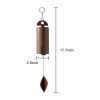 Outdoor Wind Chimes Heroic Windbell Antique Wind Bell, Deep Resonance Serenity Bell, Metal Cylinder Wind Chimes - 3PCS