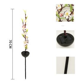 Solar Ground-Inserted Cherry Firework String Outdoor Waterproof (Option: Solar cherry tree trunk light)